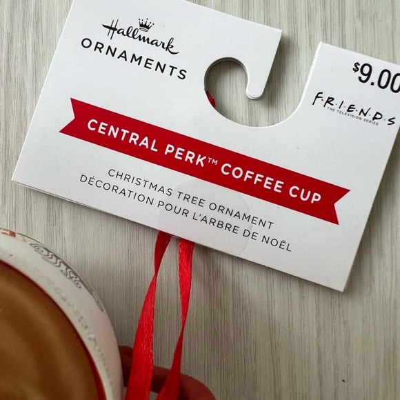 New Hallmark Central Perk Coffee Cup Friends Ornament - Picture 5 of 6